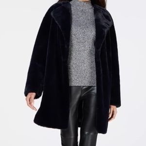 Style & CO Faux Fur Teddy Coat